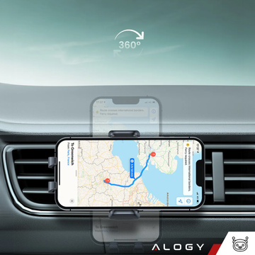 Autotelefonhalter, Fenster, Kühlergrill, Cockpit, Armaturenbrett, Auto, Auto, für 7-Zoll-Telefon Alogy 3in1 Duftanhänger