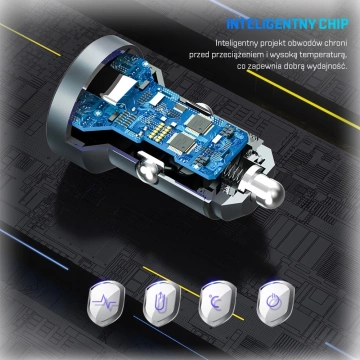 ROCK SPACE C300 36W Autoladegerät