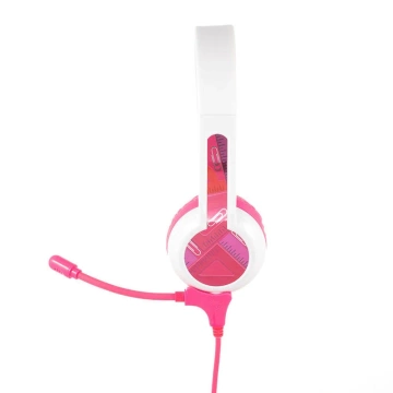 BuddyPhones StudyBuddy Kinder-Kopfhörer mit Kabel (Rosa)