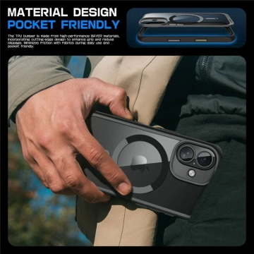 Etui Supcase UB Mag MagSafe für iPhone 16 Schwarz