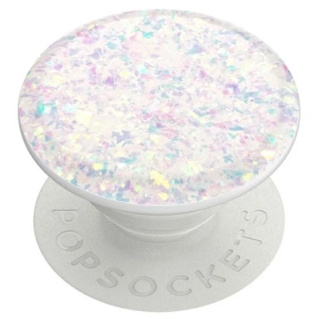 Uchwyt i podstawka do telefonu Popsockets 2 Iridescent Confetti White 