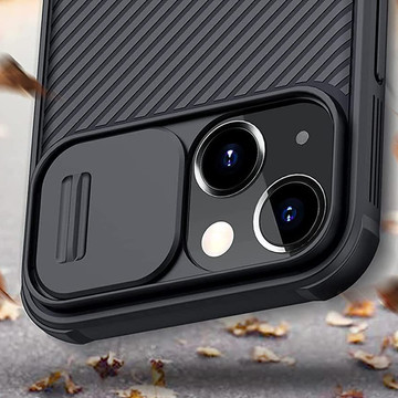 Nillkin CamShield Pro Hülle für Apple iPhone 13 Mini Black Glass