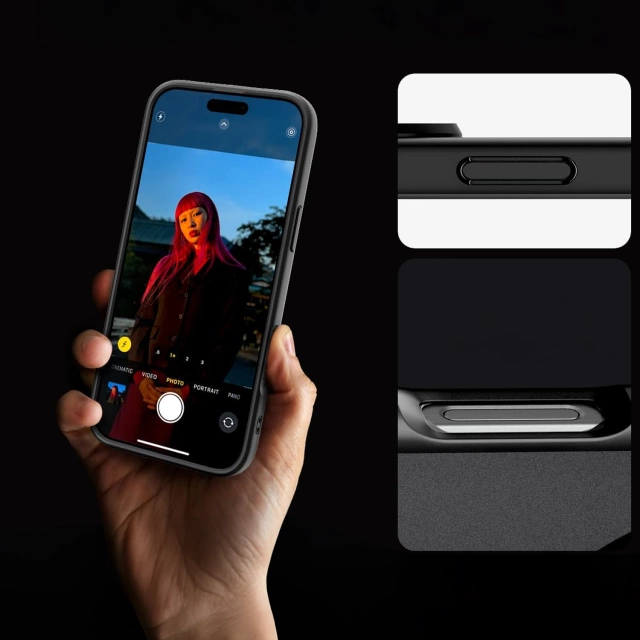 Etui + Szkło Spigen Ultra Hybrid Mag MagSafe do Apple iPhone 16 Pro Frost Black