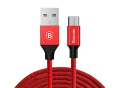 Kabel Baseus Yiven Micro-USB 150 cm 2A rot