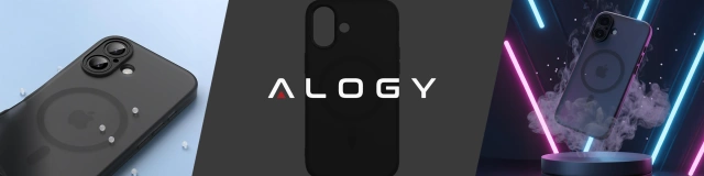 Etui do Apple iPhone 17 – matowa obudowa do MagSafe z ochroną obiektywu, smukłe i odporne na zarysowania, idealne dopasowanie – Alogy Skinny MatteCase™ Czarne