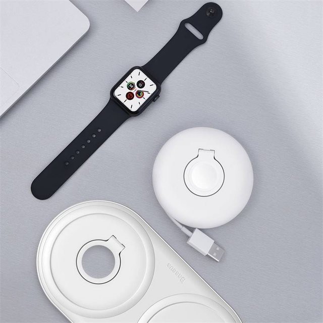 Organizer / uchwyt na ładowarkę do AppleWatch (biały)