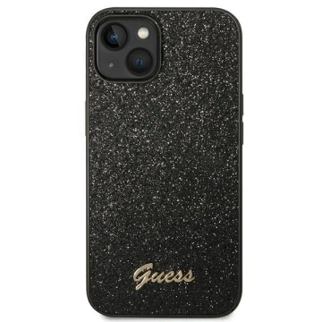 Etui Guess GUHCP14MHGGSHK für Apple iPhone 14 Plus 6,7" Czarny/Black Hard Case Glitter Script
