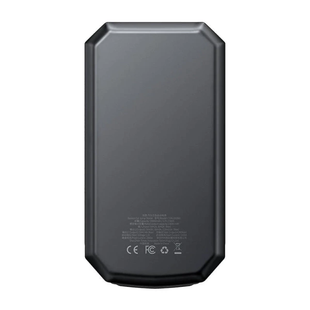 Powerbank / Rozrusznik Baseus Super Energy Max Car Jump Starter, 20000mAh, 2000A, USB (czarny)