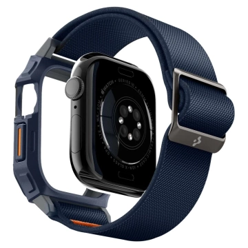 Armband für APPLE WATCH 10 (46MM) MARINEBLAU SPIGEN LITE FIT PRO