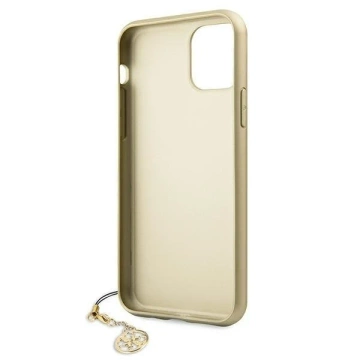 Etui Guess GUHCN61GF4GGR für Apple iPhone 11 6,1" / Xr grau/szary Hard Case 4G Charms Collection