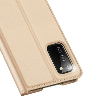 Dux Ducis Skin Pro Holster Cover Flip Cover für Samsung Galaxy A03s gold