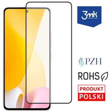 3MK HG Max Lite für Xiaomi 12/12X Schwarz czarny/schwarz