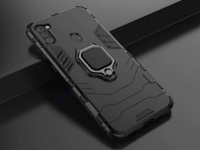 Etui Alogy Stand Ring Armor do Samsung Galaxy M11/ A11 czarne