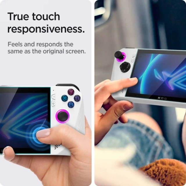 Szkło hartowane Spigen Glas.Tr Slim 9H do Asus Rog Ally przezroczyste