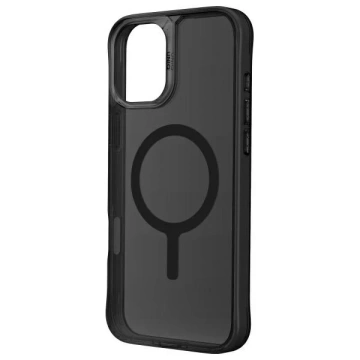 Etui UNIQ LifePro Xtreme für iPhone 16 6,1" Magclick Charging Czarny/Frost Smoke