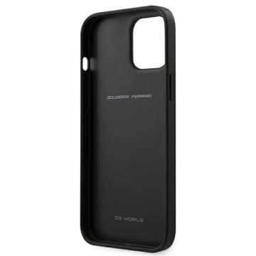 Etui für das Telefon Ferrari iPhone 12 Pro Max 6,7" Czarny/Black Hardcase Off Track Perforated