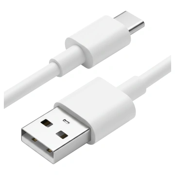 Kabel Xiaomi USB-A do USB-C 1 m – szybkie ładowanie 3A 60W, transfer danych, Quick Charge, oryginalny przewód Type-C do smartfonów i tabletów – Biały
