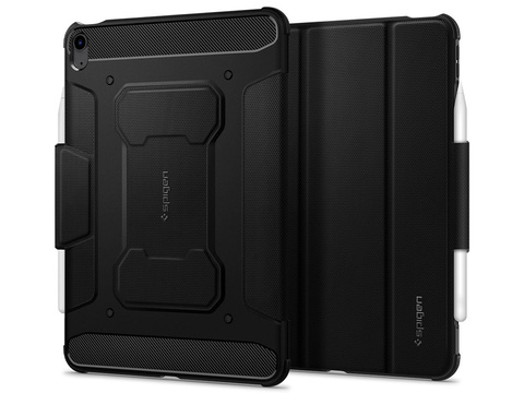 Etui Spigen Rugged Armor Pro für Apple iPad Air 4 2020 / 5 2022 Schwarz