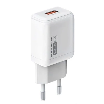 Somostel USB 2.1A 10W Wandladegerät SMS-A52 Weiß