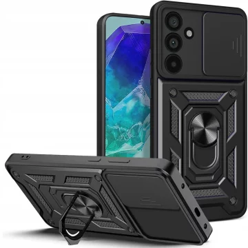 Etui Camshield Pro für Samsung Galaxy M55 5G Schwarz