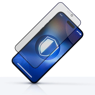 Matowe Szkło Hartowane do Apple iPhone 14 Pro - 3mk Hardglass Matt Max Privacy