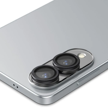 Osłona Aparatu do Galaxy S25 Edge Spigen Optik Pro Glass 2-Pack Czarna