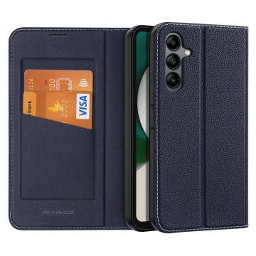 Dux Ducis Skin X2 Hülle Samsung Galaxy A34 5G Flip Case Wallet Stand blau