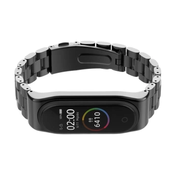 Edelstahl xiaomi mi band 3/4 schwarz