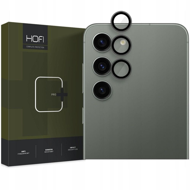 Osłona aparatu Hofi Camring Pro+ szkło na obiektyw do Samsung Galaxy S23 / S23+ Plus Black