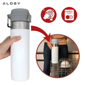 Schreibtischventilator, Standventilator, kleiner Umwälzventilator mit Clip, kabelloser Handventilator, 500 mAh, USB-C, Alogy White