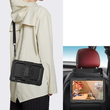 Solid360 galaxy tab s7+ plus / s8+ plus / s7 fe 12.4 black