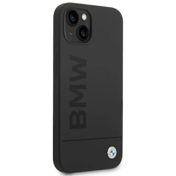 Etui na telefon BMW BMHMP14MSLBLBK do Apple iPhone 14 Plus 6,7" czarny/black hardcase Silicone Signature Logo Magsafe