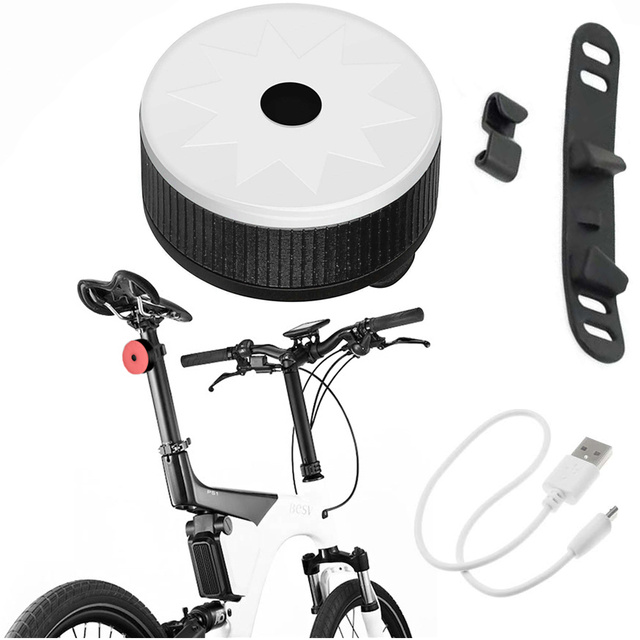 Lampka rowerowa Światło rowerowe Tylne czerwone LED pod siodełko Migająca lampa na rower tył