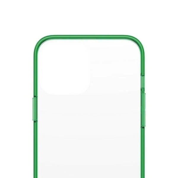 Etui do iPhone 13 Pro Max PanzerGlass ClearCaseColor Antibacterial Lime