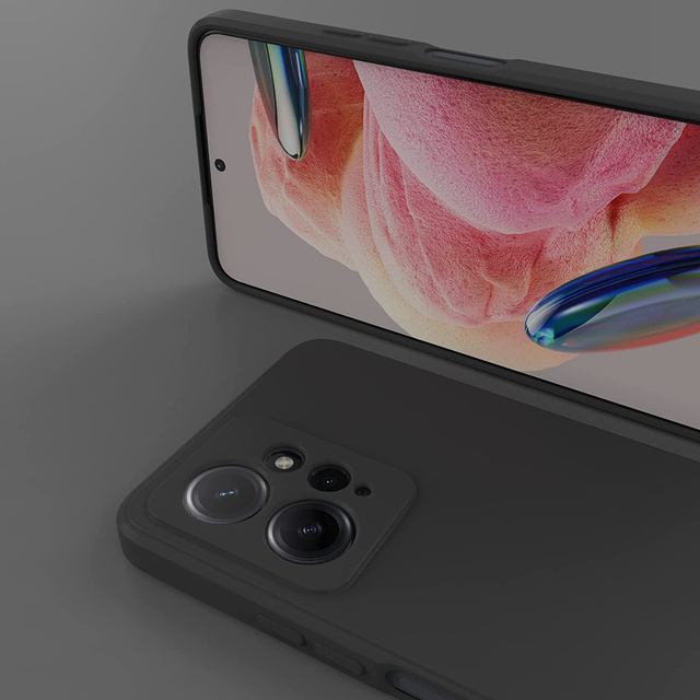 Etui matowe Odporne na telefon obudowa 3mk Matt Case do Xiaomi Redmi Note 12 4G Black