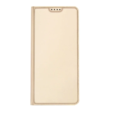 Dux Ducis Skin Pro Hülle für Samsung Galaxy A34 5G Flip Card Wallet Stand Gold