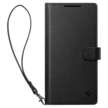 Etui für Samsung Galaxy S25 Plus Black Spigen Wallet "S"
