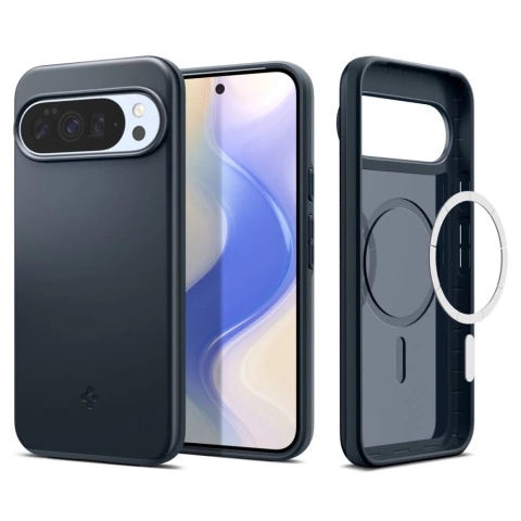 Etui Ochronne do Google Pixel 10 Pro XL Spigen Thin Fit Mag MagSafe Metal Slate