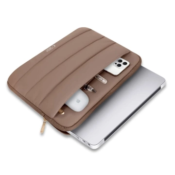 Etui Ochronne Tech-Protect Fluffy do Laptopa 13–14" Walnut