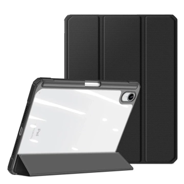 Dux Ducis Toby Armored Flip Smart Case für iPad mini 2021 mit Apple Pencil Holder Schwarz