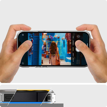 Spigen Ultra Hybrid Hülle für Apple iPhone 12 Mini 5.4 Kristallklares Alogieglas
