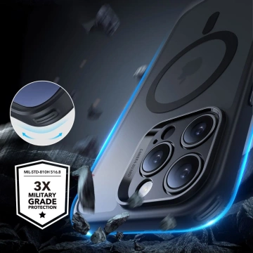 Etui ESR Classic Pro Set MagSafe iPhone 16 Pro Czarny Frosted