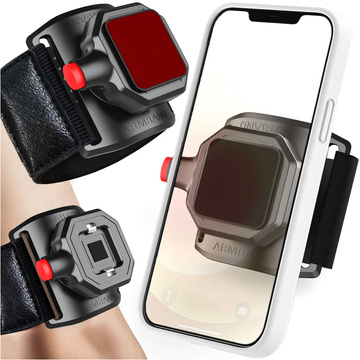 Armbandarm für Telefon zum Laufen, Sport, Telefonhalterclip TSA1 Armband schwarz