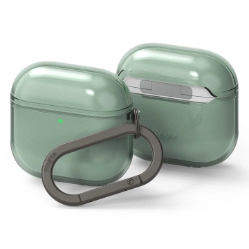Etui do Apple AirPods 4 Ringke Air Green + Karabińczyk