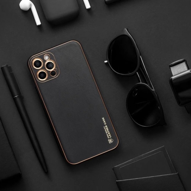 Futerał LEATHER Case skórzany do SAMSUNG Galaxy A33 5G czarny