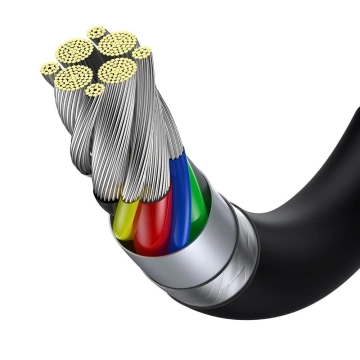 Baseus Superior Kabel USB Typ C - USB Typ C Kabel Schnellladung Quick Charge / Power Delivery / FCP 100W 5A 20V 2m schwarz (CATYS-C01)