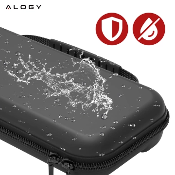 Handyhülle Wasserdichtes Gehäuse Alogy universal IPX8 bis 6,5 Schwarz