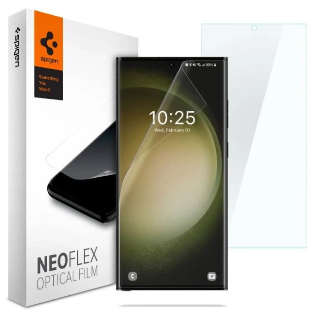 Folia Hydrożelowa Spigen Neo Flex 2er-Pack für Samsung Galaxy S23 Ultra Clear