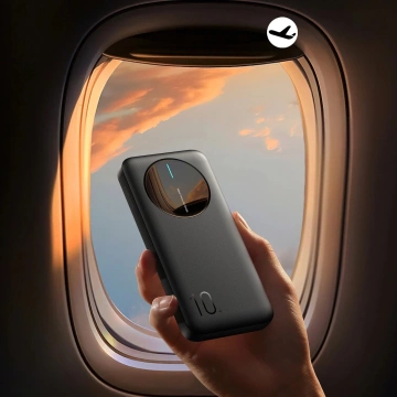 Powerbank Joyroom 10000mAh 12W 3 USB-Anschlüsse Schnellladung schwarz