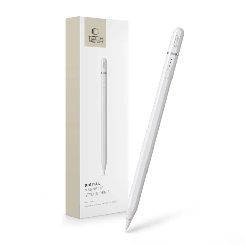 Rysik Digital Magnetic Stylus Pen ”3” do Ipad White